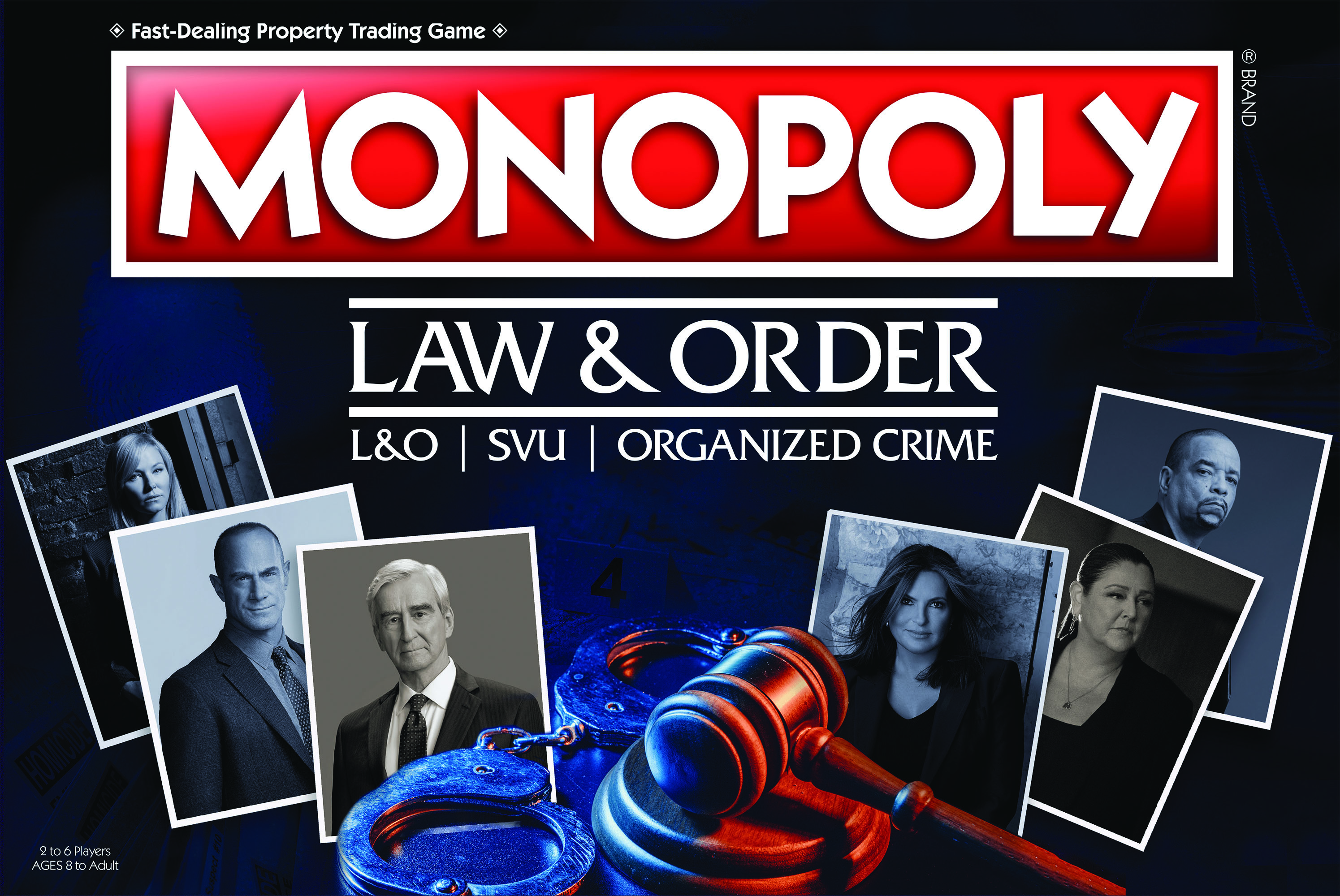 Law & Order Monopoly Board Game